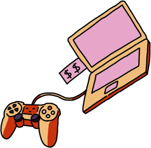 Game Computer illustration