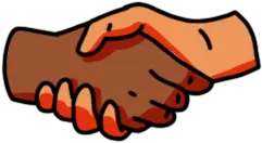 Handshake illustration